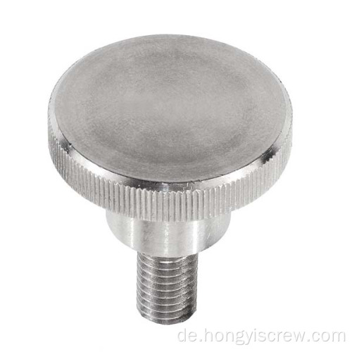 Fabrikspielstahl Aluminium Knurled Head Daumenschraube